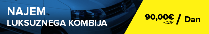Najem luksuznega kombija